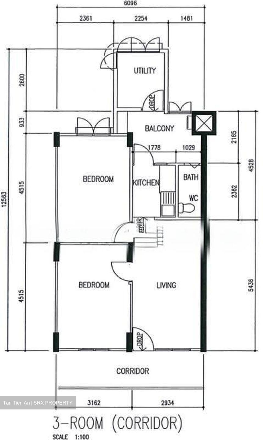 Blk 9 Selegie House (Central Area), HDB 3 Rooms #631041391